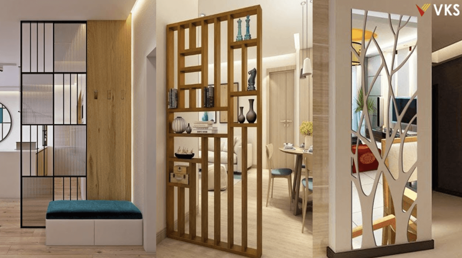 Partisi Ruangan Kaca, Gypsum, dan Movable Wall